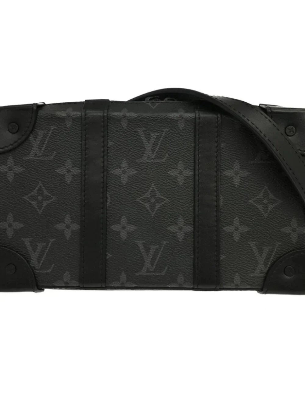 Louis Vuitton Taurillon Soft Trunk Wallet Shoulder Bag